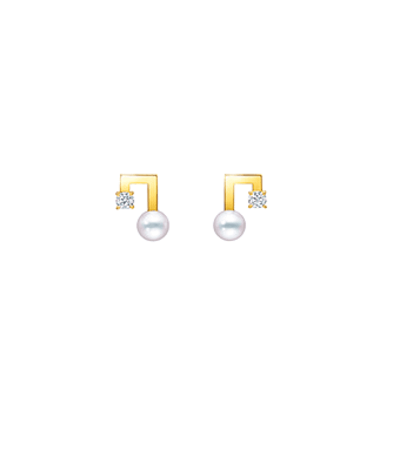 Eve Lee La-el (Seo Ye-ji) Inspired Earrings 028 - ONE SIZE ONLY / Gold - Earrings
