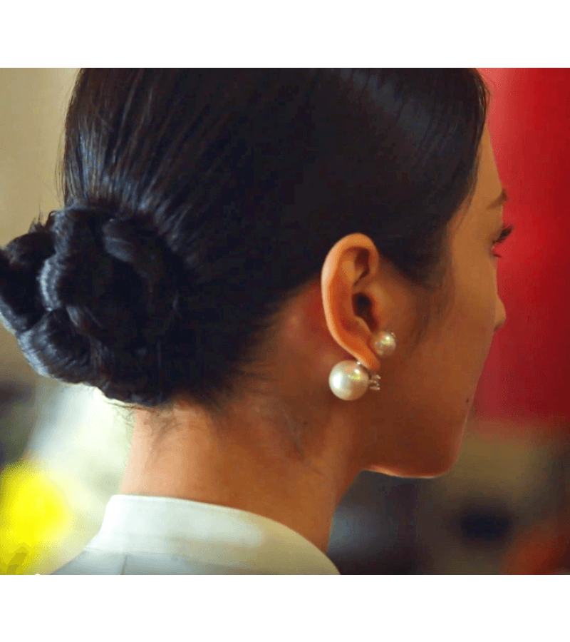 Eve Lee La-el (Seo Ye-ji) Inspired Earrings 042 - ONE SIZE ONLY / Silver - Earrings