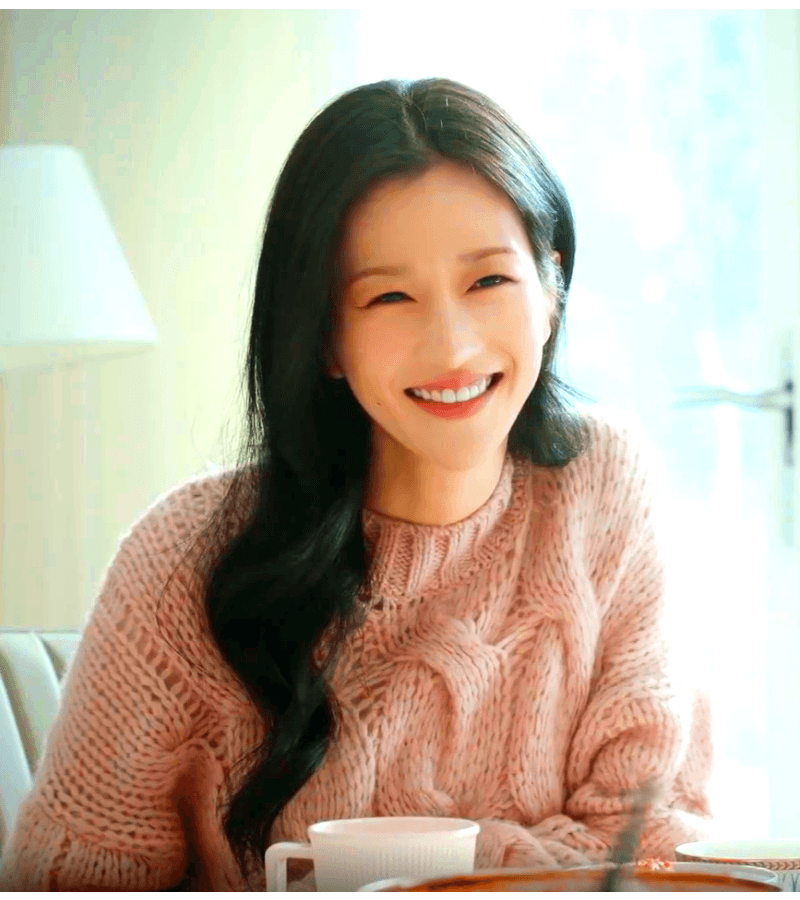 Eve Lee Ra-el (Seo Ye-ji) Inspired Sweater 001 - ONE SIZE ONLY / Pale Pink - Sweaters