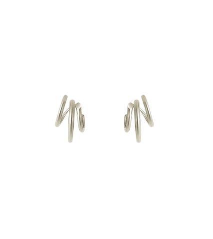 Forecasting Love and Weather (Weather People) Chae Yoo-jin (Yura) Inspired Earrings 003 - ONE SIZE ONLY / Silver - Apparel & Accessories