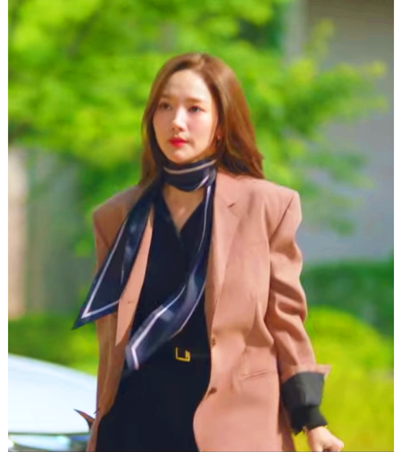 Forecasting Love and Weather (Weather People) Jin Ha-Kyung (Park Min Young) Inspired Scarf 001 - ONE SIZE ONLY - 76 CM IN LENGTH / 14 CM IN 