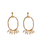 Graceful Family Im Soo-hyang Inspired Earrings 007 - ONE SIZE ONLY / Gold - Earrings