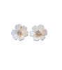 Graceful Family Im Soo-hyang Inspired Earrings 012 - ONE SIZE ONLY / White - Earrings
