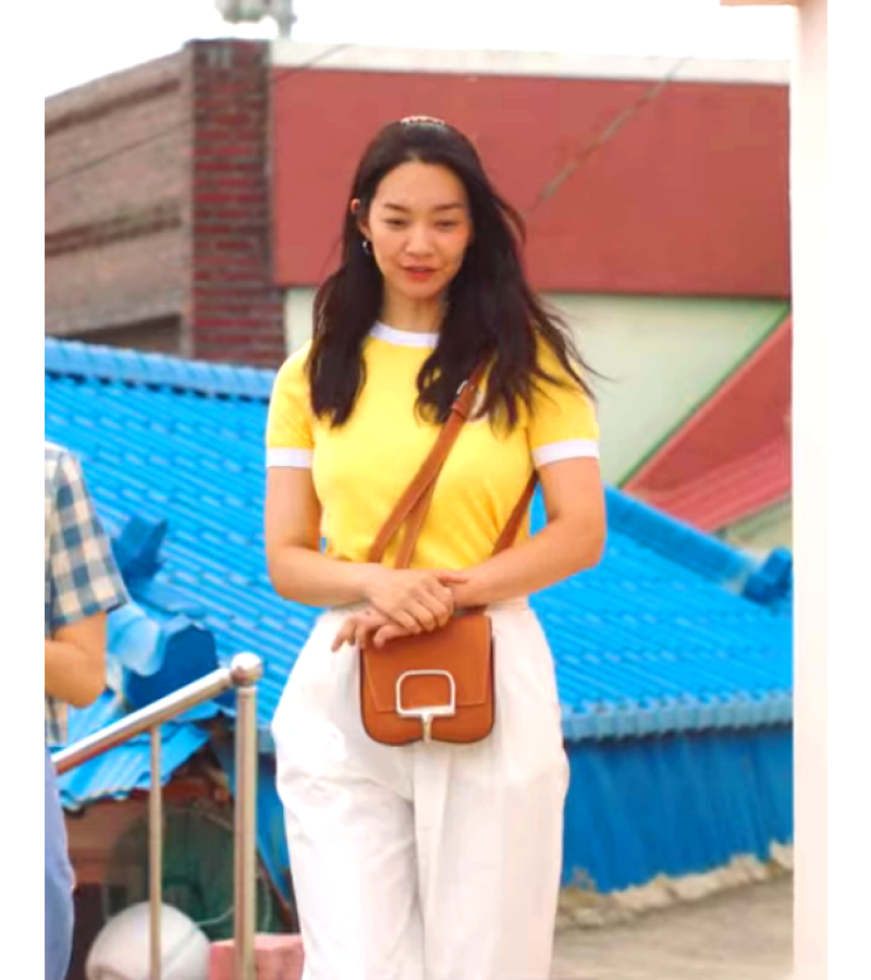 Hometown Cha-Cha-Cha Yoon Hye-jin (Shin Min-a) Inspired Bag 006 - ONE SIZE ONLY / Brown - Handbags