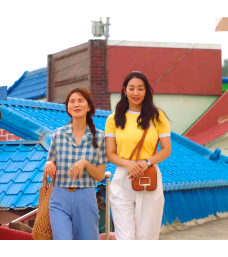 Hometown Cha-Cha-Cha Yoon Hye-jin (Shin Min-a) Inspired Bag 006 - ONE SIZE ONLY / Brown - Handbags
