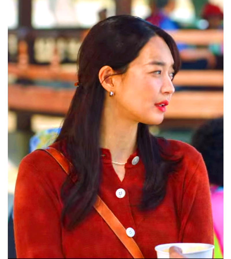 Hometown Cha-Cha-Cha Yoon Hye-jin (Shin Min-a) Inspired Earrings 005 - ONE SIZE ONLY / Silver - Earrings
