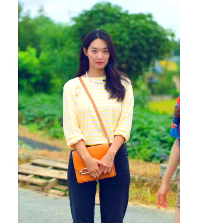 Hometown Cha-Cha-Cha Yoon Hye-jin (Shin Min-a) Inspired Top 007 - ONE SIZE ONLY (FREE SIZE) - Measurements in Descriptions / Yellow - Shirts