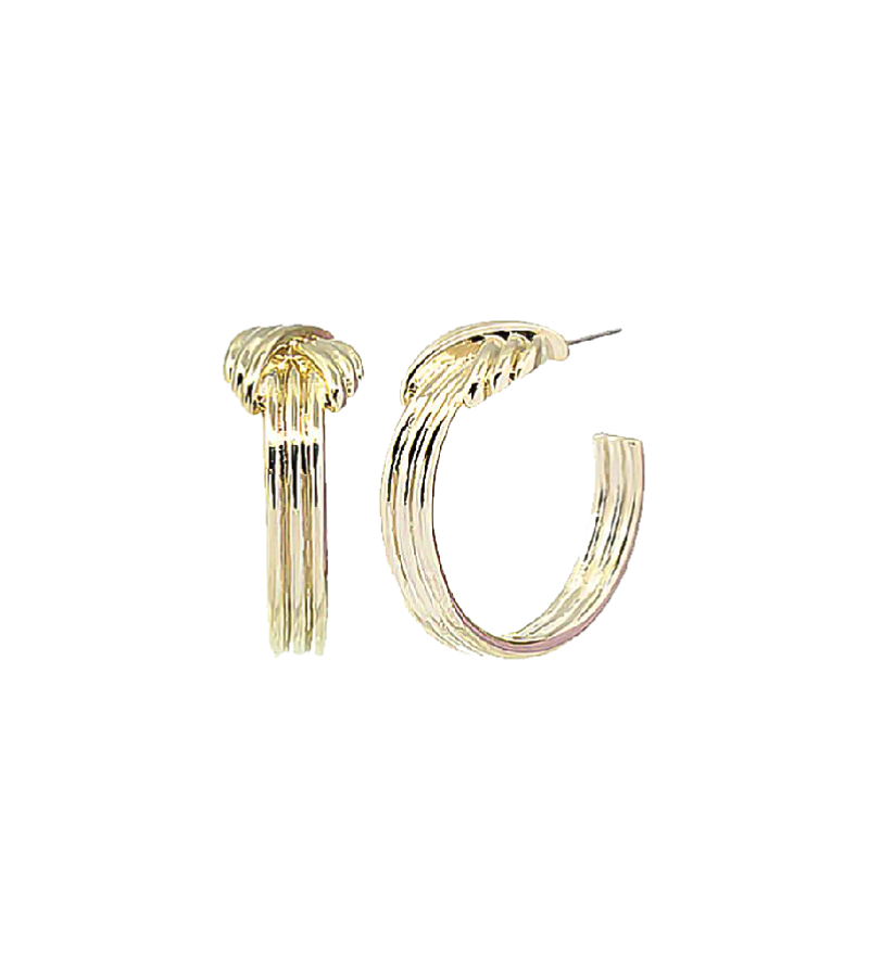 Hotel Del Luna IU Inspired Earrings 020 - ONE SIZE ONLY / Gold - Earrings