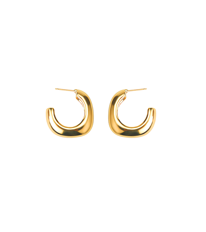 Hotel Del Luna IU Inspired Earrings 026 - ONE SIZE ONLY / Gold - Earrings