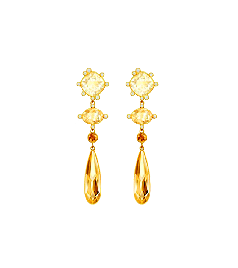 Hotel Del Luna IU Inspired Earrings 039 - ONE SIZE ONLY / Gold - Earrings
