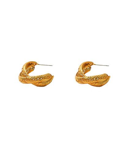 Hotel Del Luna IU Inspired Earrings 045 - ONE SIZE ONLY / Gold - Earrings