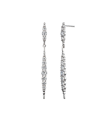 Hotel Del Luna IU Inspired Earrings 049 - ONE SIZE ONLY / Silver - Earrings