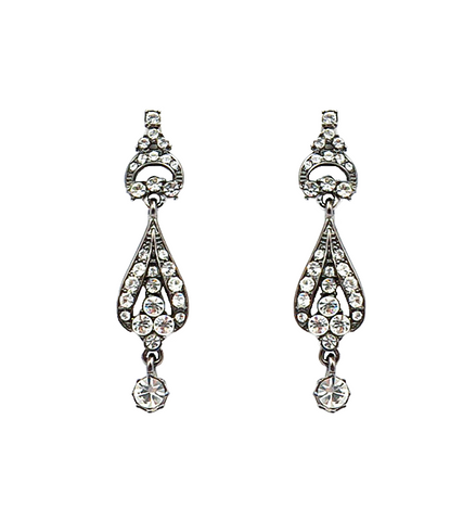 Hotel Del Luna IU Inspired Earrings 056 - ONE SIZE ONLY / Silver - Earrings