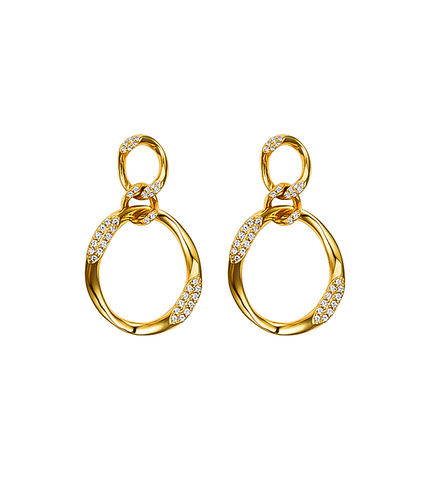 Hotel Del Luna IU Inspired Earrings 059 - ONE SIZE ONLY / Gold - Earrings