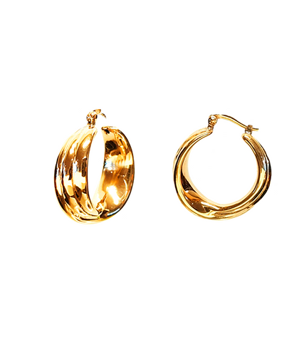 Hotel Del Luna IU Inspired Earrings 068 - ONE SIZE ONLY / Gold - Earrings