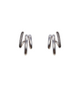Itaewon Class Kwon Nara Inspired Earrings 002 - ONE SIZE ONLY / Silver - Earrings