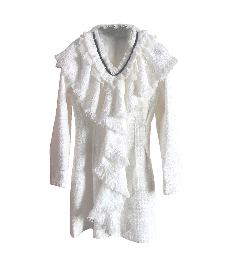 It’s Okay To Not Be Okay Seo Ye-ji Inspired Dress 031 - XS / White - Dresses