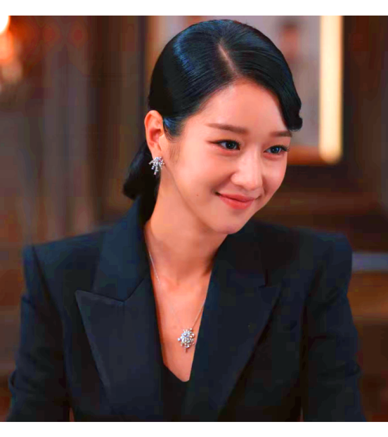 It’s Okay To Not Be Okay Seo Ye-ji Inspired Earrings 027 - ONE SIZE ONLY / Silver - Earrings
