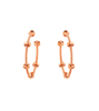 It’s Okay To Not Be Okay Seo Ye-ji Inspired Earrings 008 - ONE SIZE ONLY / Rose Gold - Earrings