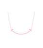 Penthouse 3 Shim Su-ryeon (Lee Ji-ah) Inspired Necklace 001 (Pattern A) - Pattern A Only / Plain Version (Without Diamente) / Rose Gold - 