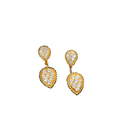 Love (ft. Marriage and Divorce) Season 2 Sa Pi-young (Park Joo-mi) Inspired Earrings 005 - ONE SIZE ONLY / Gold - Earrings