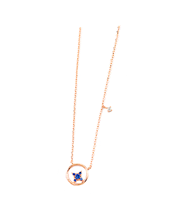 Love With Flaws Oh Yeon-seo Inspired Necklace 001 - ONE SIZE ONLY / Rose Gold - Necklaces