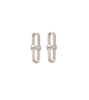 Mine Jung Seo-hyun (Kim Seo-hyung) Inspired Earrings 006 - ONE SIZE ONLY / Silver - Earrings