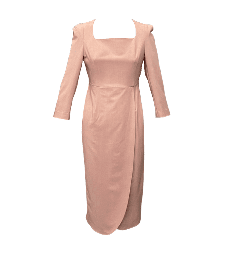Mine Seo Hi-soo (Lee Bo-young) Inspired Dress 016 - XS / Dusty Pink / Produced only in 10 working days’ time - Dresses