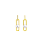 Mine Seo Hi-soo (Lee Bo-young) Inspired Earrings 006 - ONE SIZE ONLY / Gold - Earrings