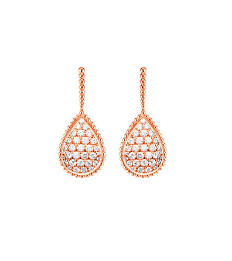 Mine Seo Hi-soo (Lee Bo-young) Inspired Earrings 008 - ONE SIZE ONLY / Rose Gold - Earrings