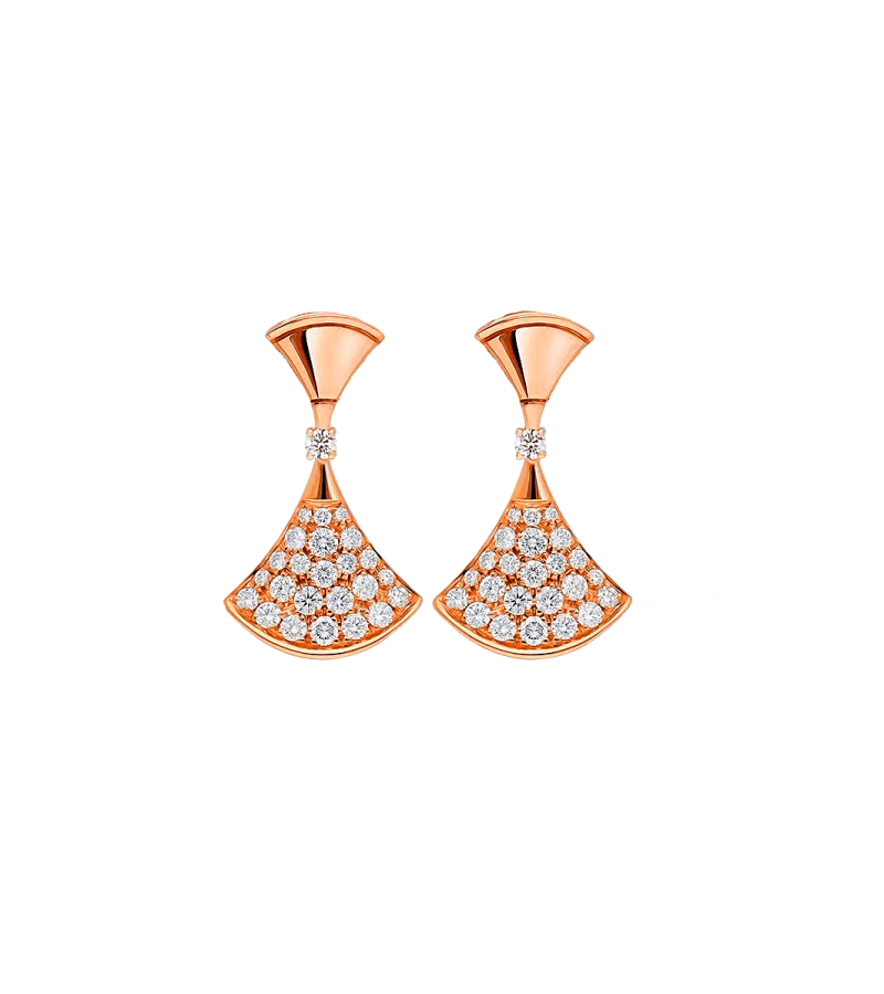 Mine Seo Hi-soo (Lee Bo-young) Inspired Earrings 009 - ONE SIZE ONLY / Rose Gold - Earrings