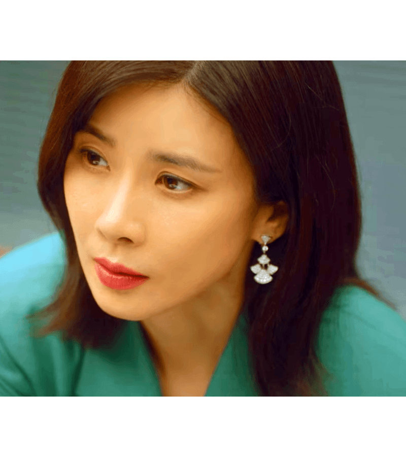 Mine Seo Hi-soo (Lee Bo-young) Inspired Earrings 011 - ONE SIZE ONLY / Silver - Earrings