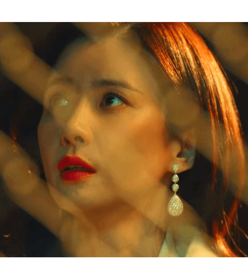 Mine Seo Hi-soo (Lee Bo-young) Inspired Earrings 012 - ONE SIZE ONLY / Silver - Earrings