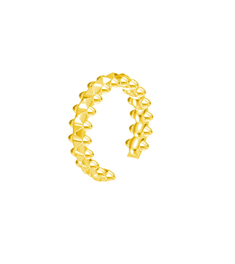 It’s Okay To Not Be Okay Seo Ye-ji Inspired Ring 004 - ONE SIZE ONLY / Open-ended (One Size Fits All) / Gold - Rings