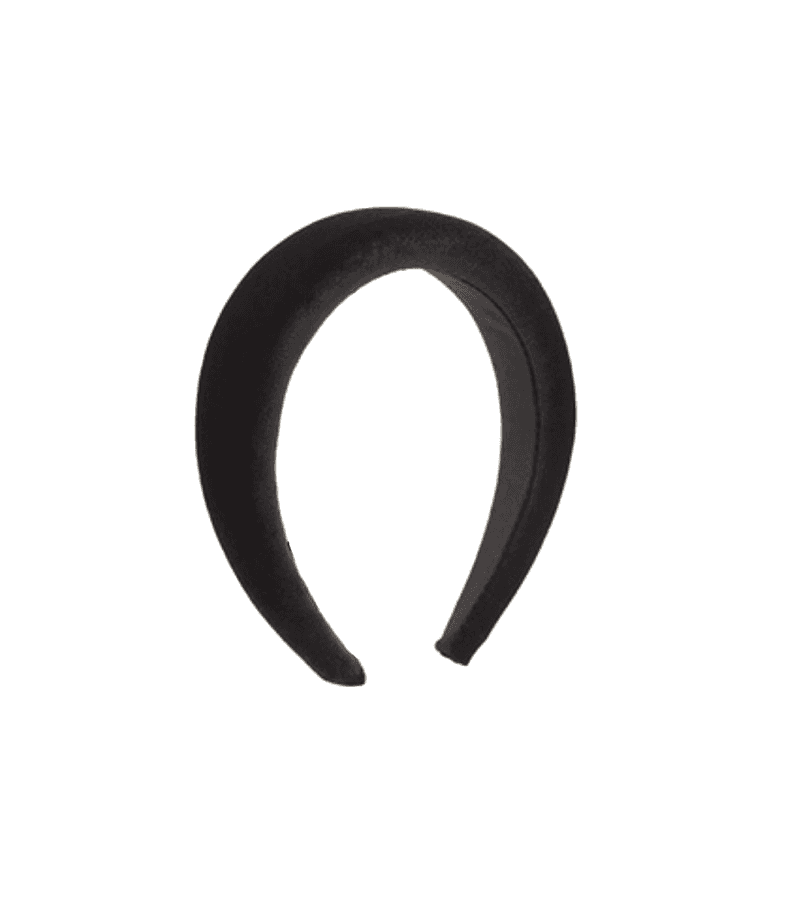 My Roommate Is A Gumiho Yang Hye-sun (Kang Han-na) Inspired Hairband 001 - Velvet / ONE SIZE ONLY / Black - Hair Accessories