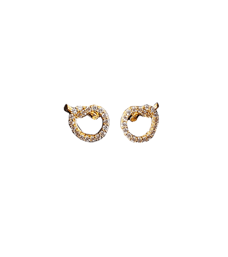 Nevertheless Yoo Na-bi (Han So-hee) Inspired Earrings 001 - ONE SIZE ONLY / Gold - Earrings