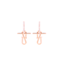 Nevertheless Yoo Na-bi (Han So-hee) Inspired Earrings 008 - ONE SIZE ONLY / Rose Gold - Earrings