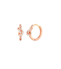 Nevertheless Yoo Na-bi (Han So-hee) Inspired Earrings 009 - ONE SIZE ONLY / Rose Gold - Earrings