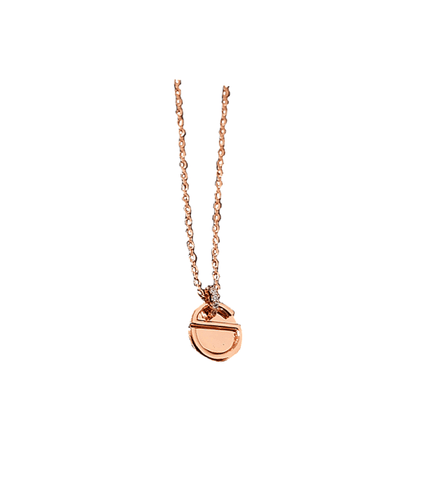 Nevertheless Yoo Na-bi (Han So-hee) Inspired Necklace 008 - Pattern A Only (Top Layer) / Rose Gold - Necklaces