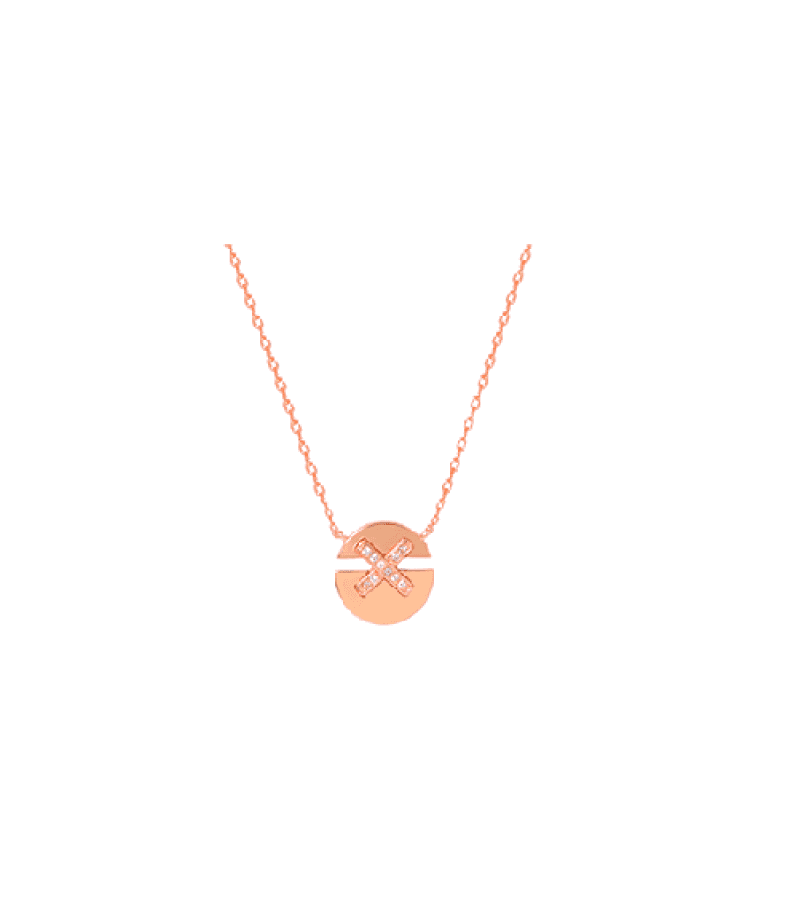 Now We Are Breaking Up Ha Young-Eun (Song Hye Kyo) Inspired Necklace 007 - SMALL SIZE / Rose Gold - Necklaces