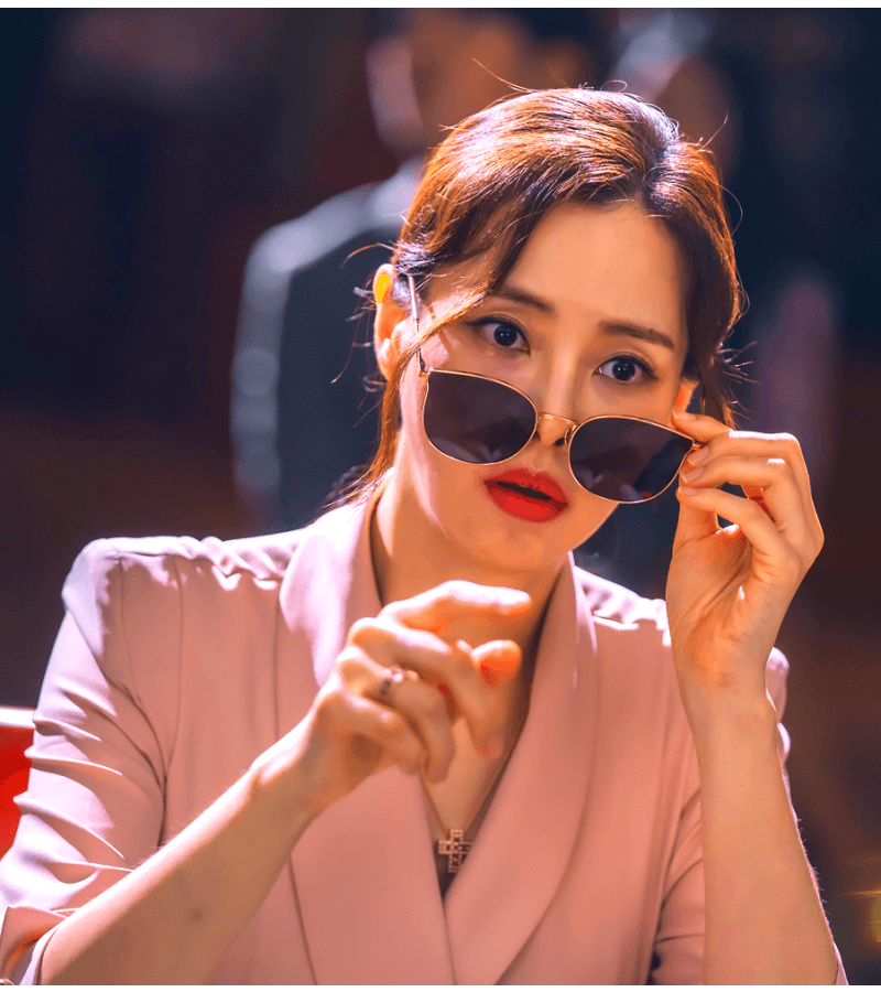 One The Woman Jo Yeon-joo (Honey Lee / Lee Hanee) Inspired Sunglasses 001 - ONE SIZE ONLY / Dark Gray - Sunglasses