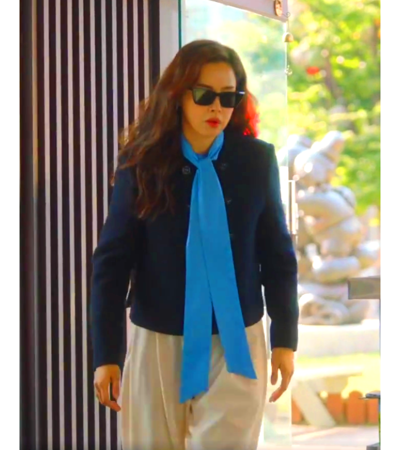 One The Woman Jo Yeon-joo (Honey Lee / Lee Hanee) Inspired Sunglasses 003 - ONE SIZE ONLY / Black - Sunglasses