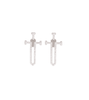 Penthouse 3 Cheon Seo-jin (Kim So-yeon) Inspired Earrings 001 - ONE SIZE ONLY / Silver - Earrings