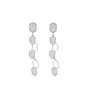 Penthouse 3 Cheon Seo-jin (Kim So-yeon) Inspired Earrings 002 - ONE SIZE ONLY / Silver - Earrings