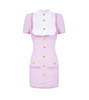 Penthouse 3 Joo Seok-kyung (Han Ji-hyun) Inspired Dress 003 - S / Light Pink - Dresses