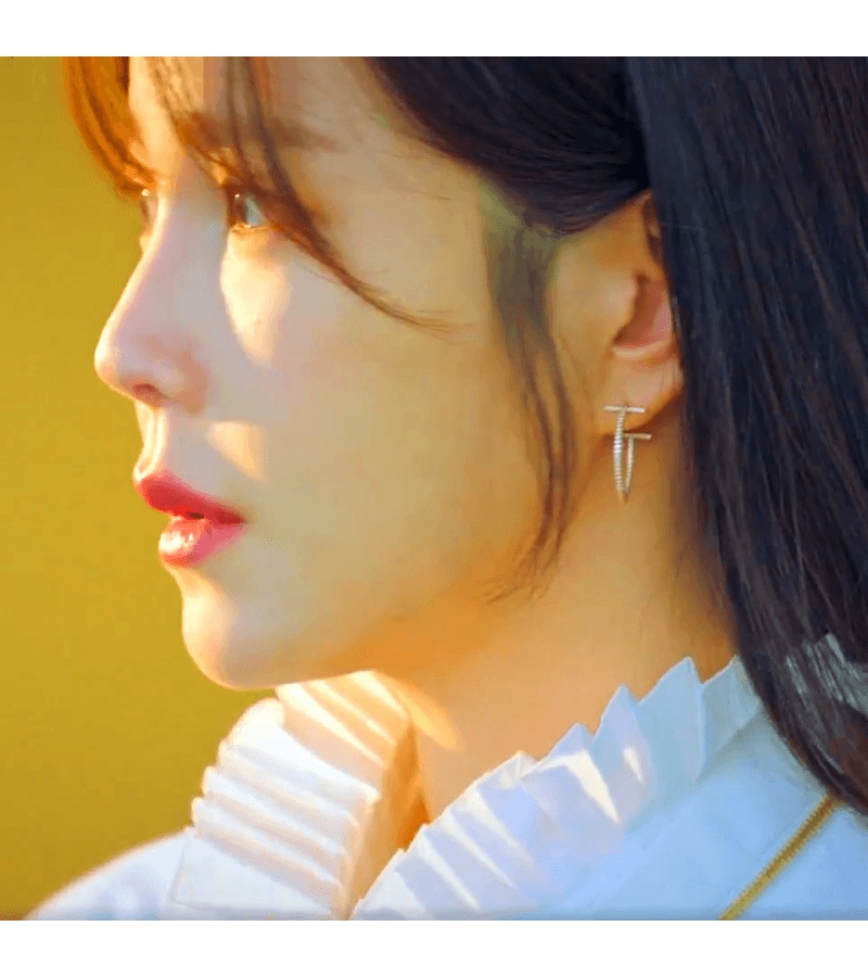 Penthouse 3 Shim Su-ryeon (Lee Ji-ah) Inspired Earrings 006 - ONE SIZE ONLY / Gold - Earrings