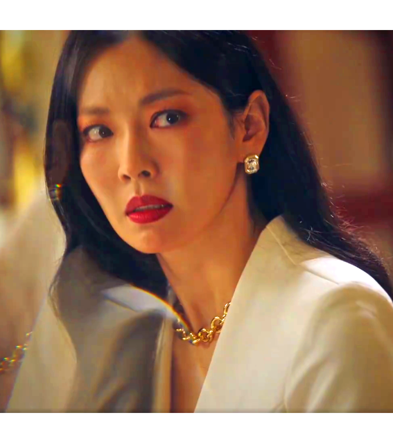 The Penthouse Kim So-yeon Inspired Earrings 022 - ONE SIZE ONLY / Gold - Earrings