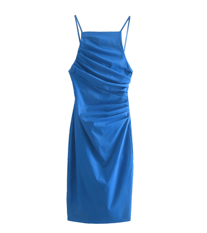 Single’s Inferno Kang So-yeon Inspired Dress 002 - S / Blue - Dresses