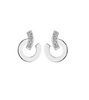 VIP Jang Na-ra Inspired Earrings 006 - ONE SIZE ONLY / Silver - Earrings
