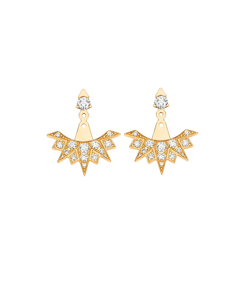 When The Camellia Blooms Gong Hyo Jin Inspired Earrings 004 - ONE SIZE ONLY / Gold - Earrings